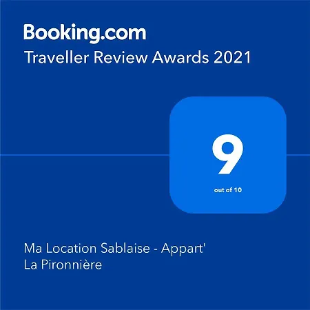 Ma Location Sablaise - Appart' La Pironniere Apartment *